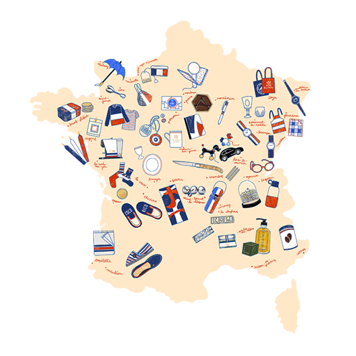Les produits du Palais de L'Élysée sont tous fabiqués en France